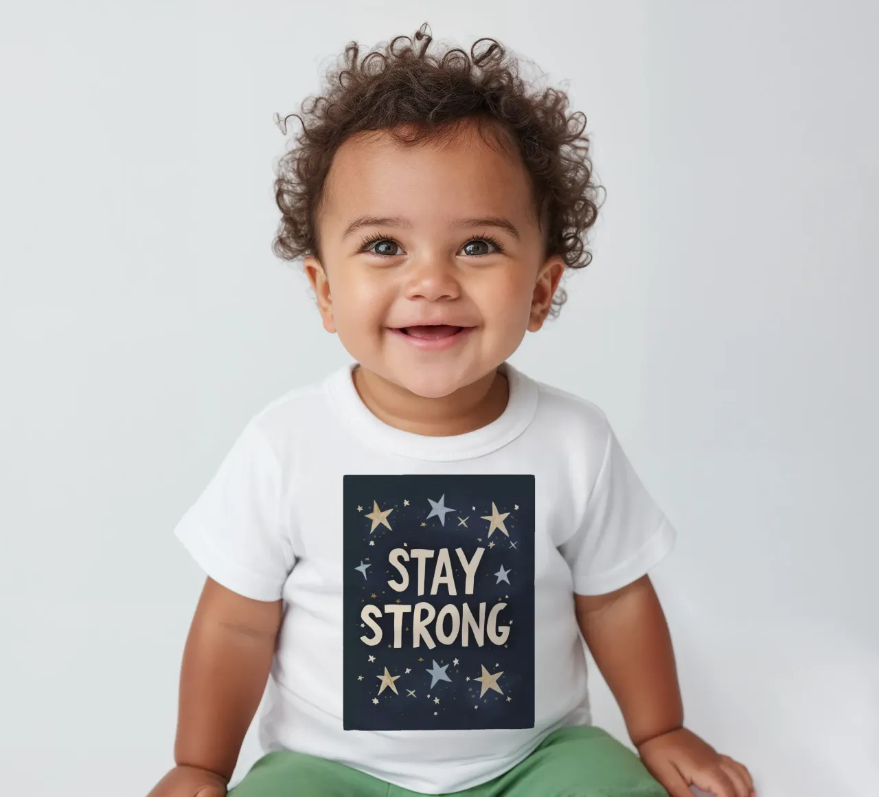 Stay Strong maglietta neonato da treechild