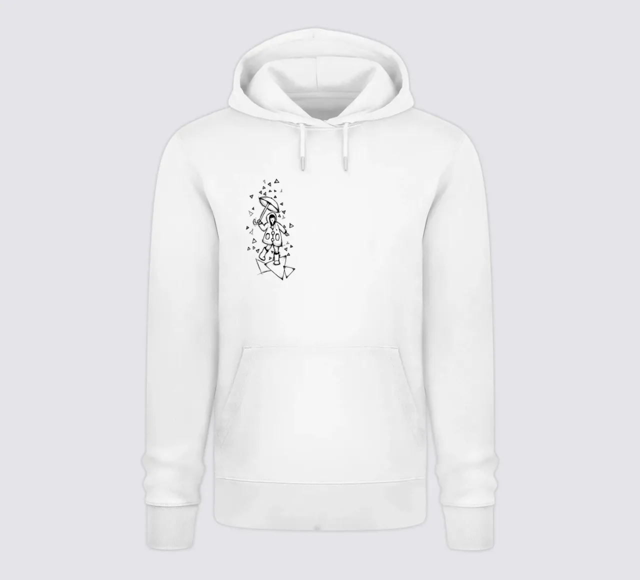 Dancing in the Rain | Lineart felpa con cappuccio da venten