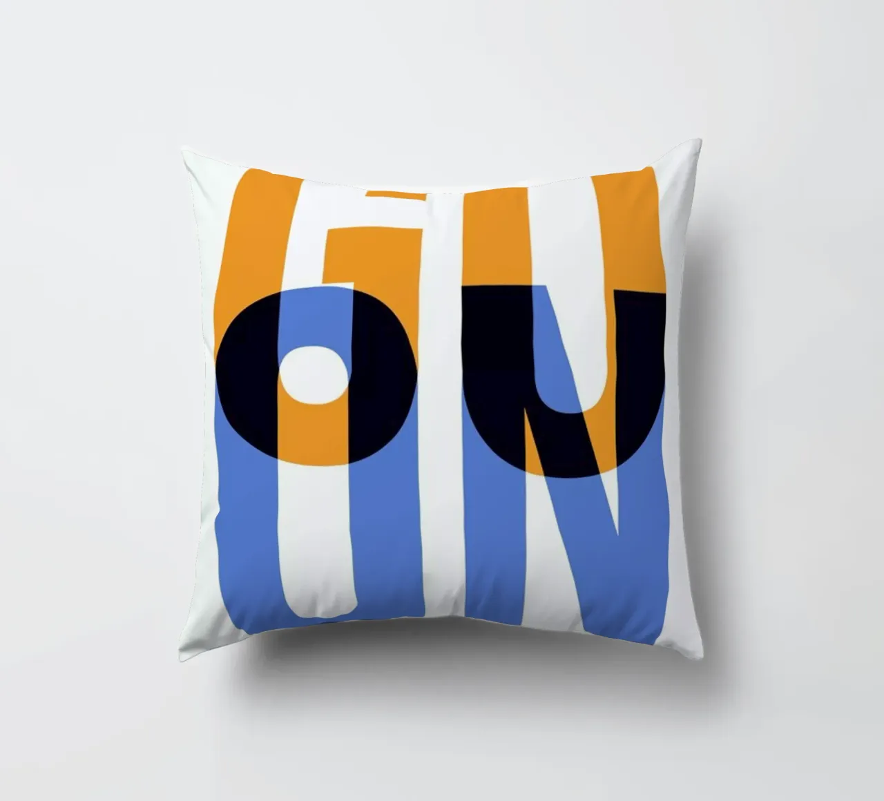 Go On Poster 1 cuscino da Naxart