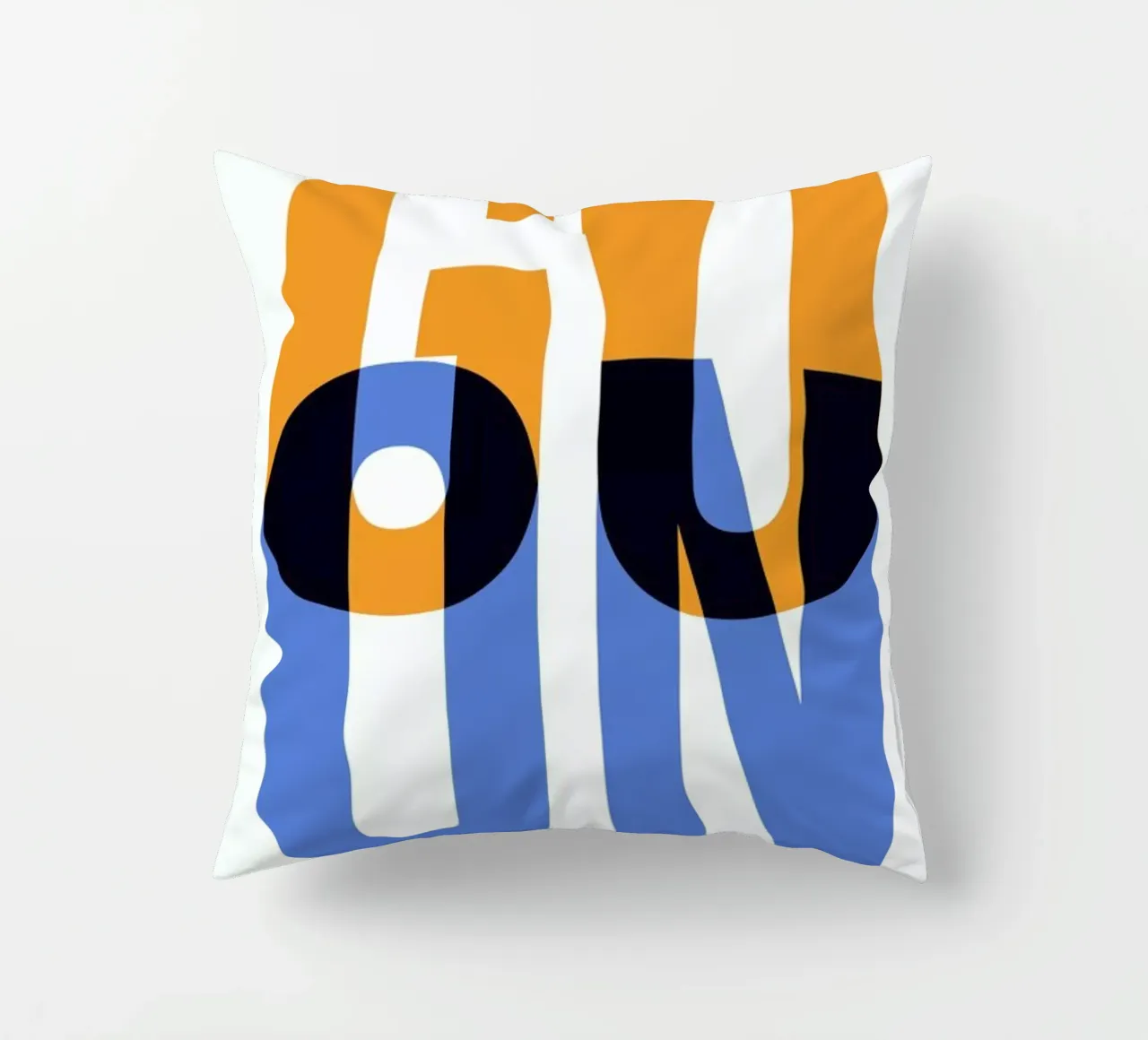 Go On Poster 1 cuscino da Naxart