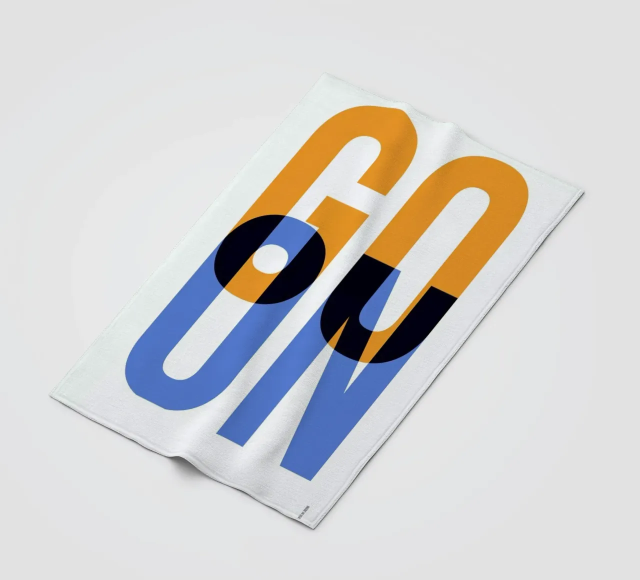 Go On Poster 1 coperta in pile da Naxart