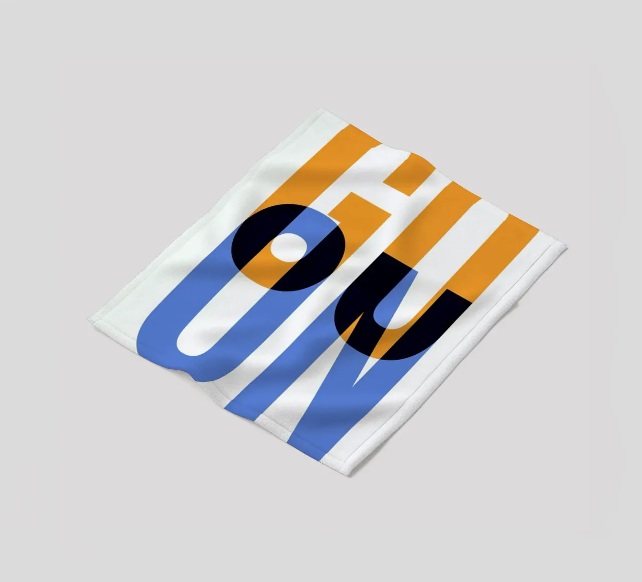 Go On Poster 1 coperta in pile da Naxart