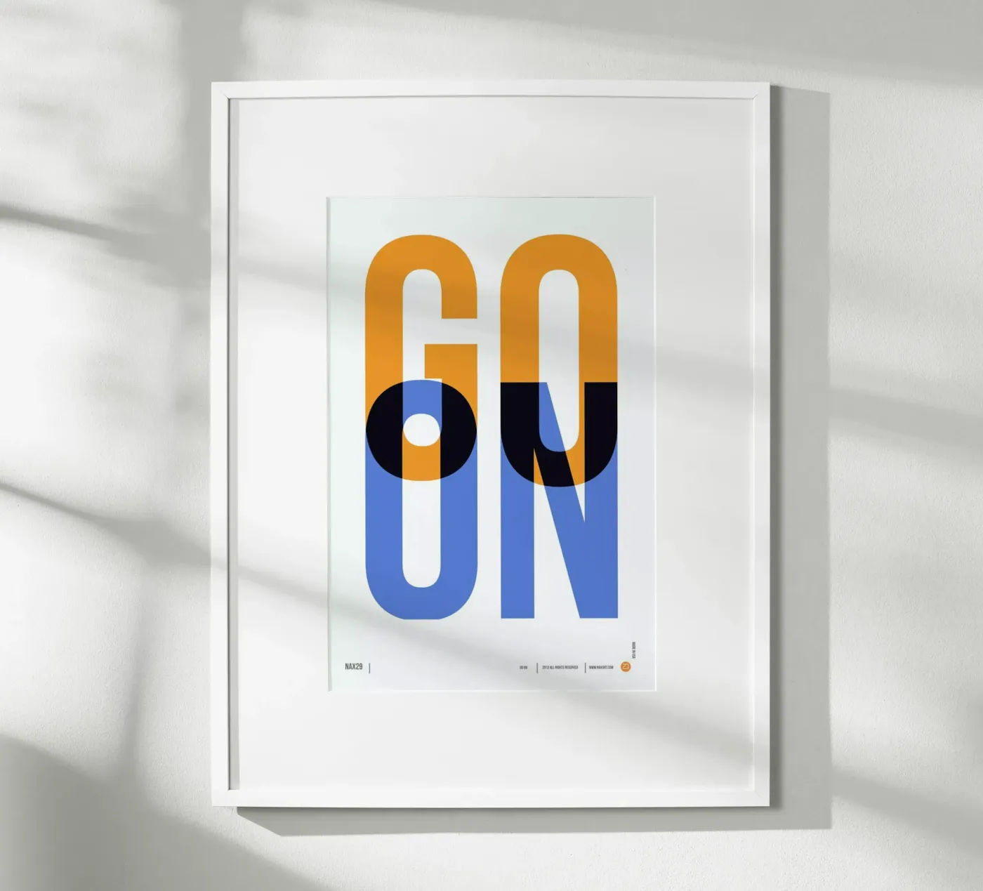 Go On Poster 1 poster da Naxart
