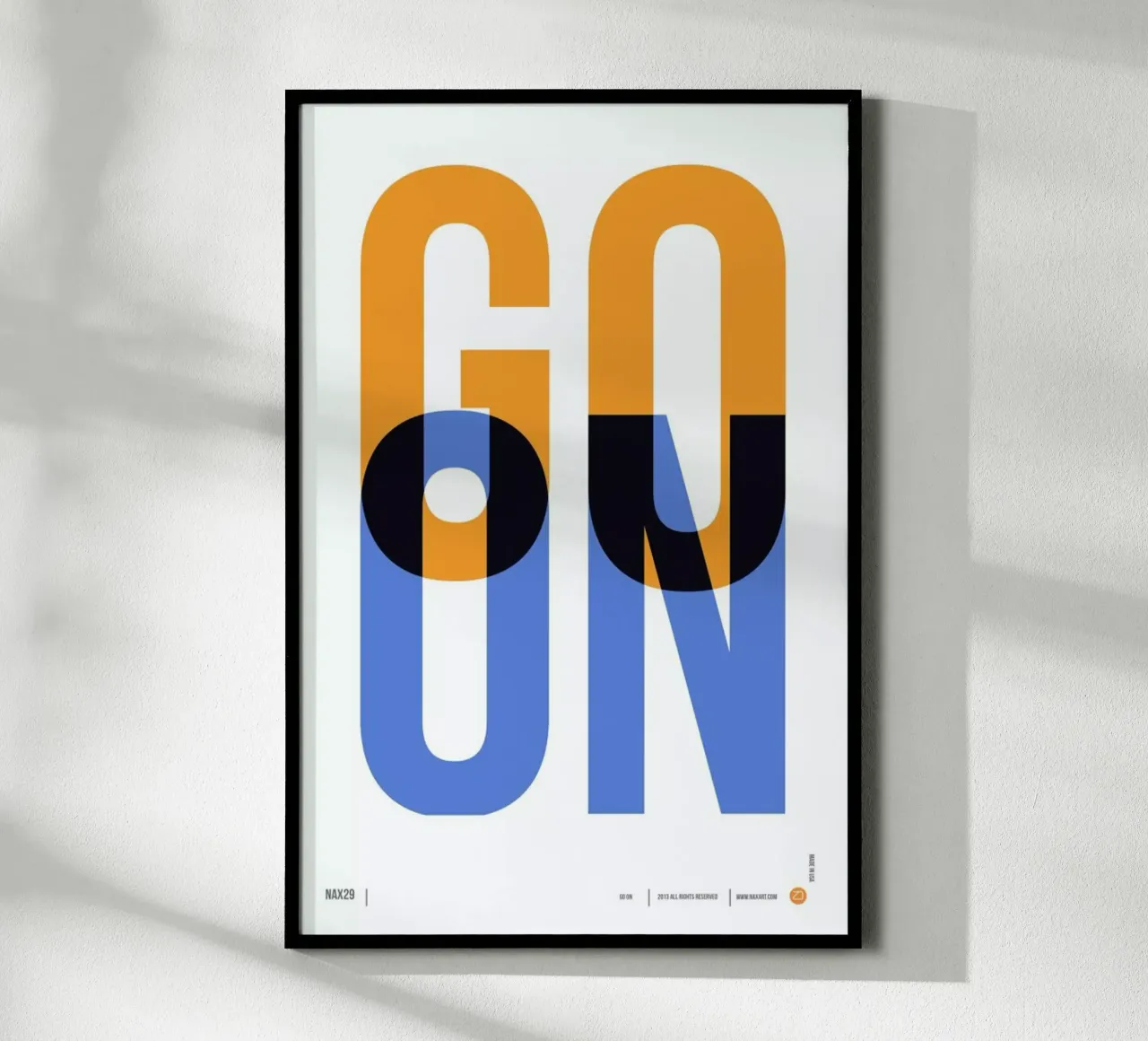 Go On Poster 1 poster da Naxart