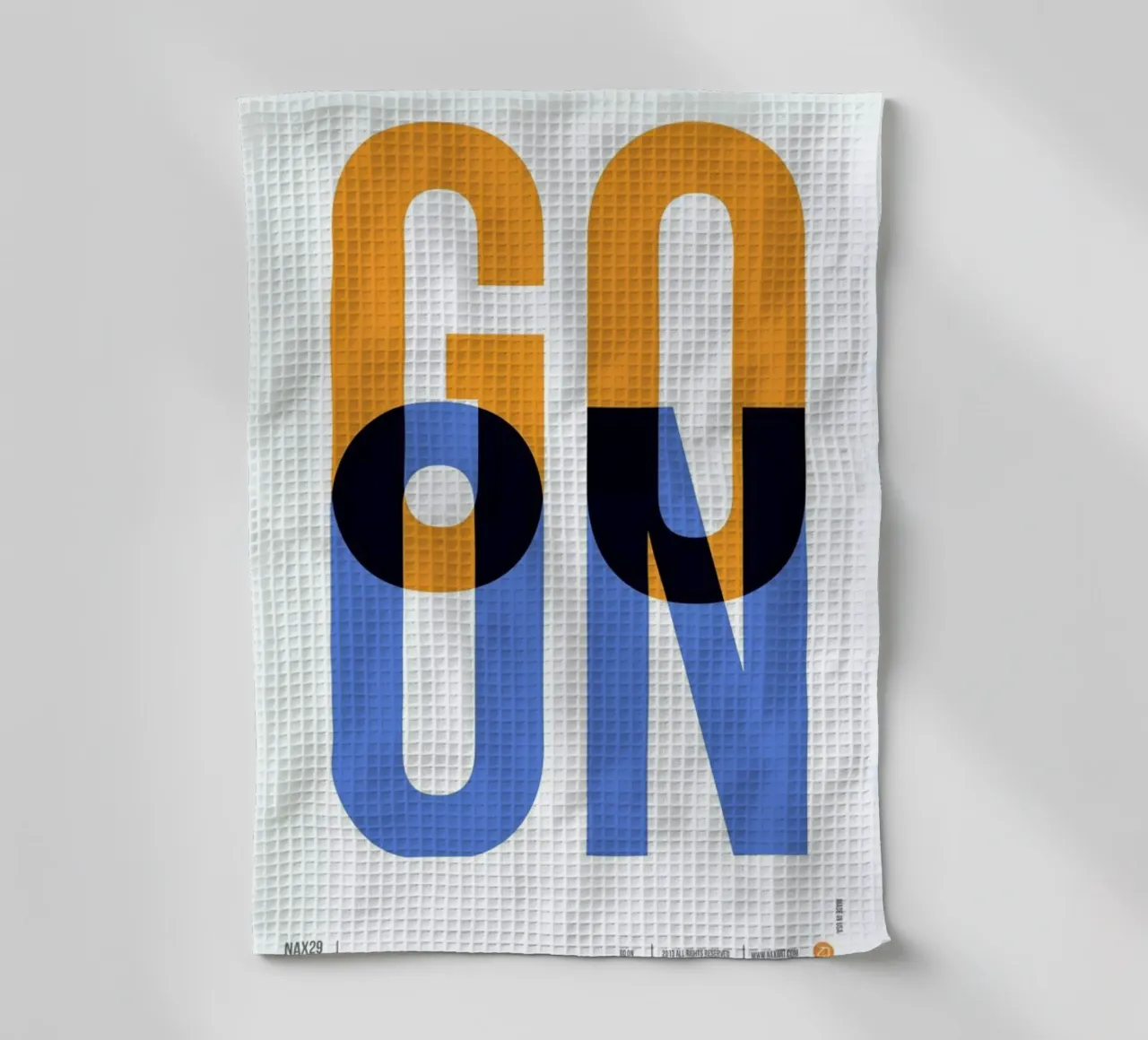 Go On Poster 1 canovaccio da cucina da Naxart