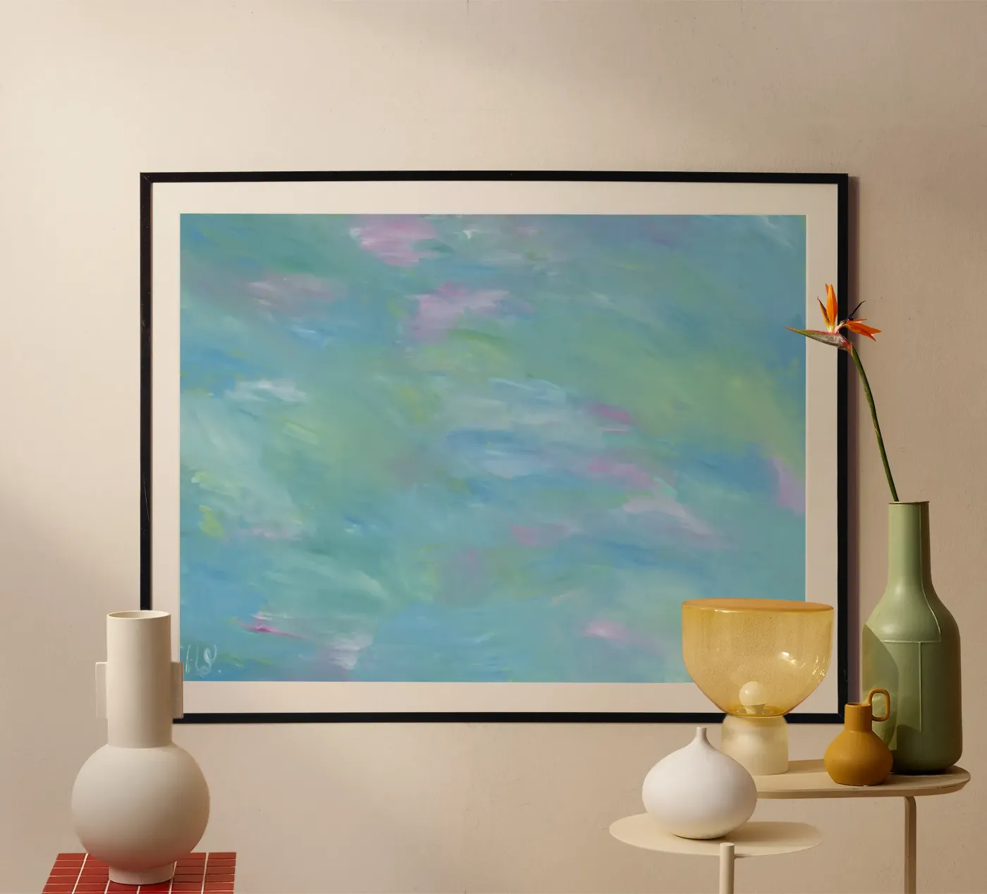 Orizzonte blu poster da Helen Joynson