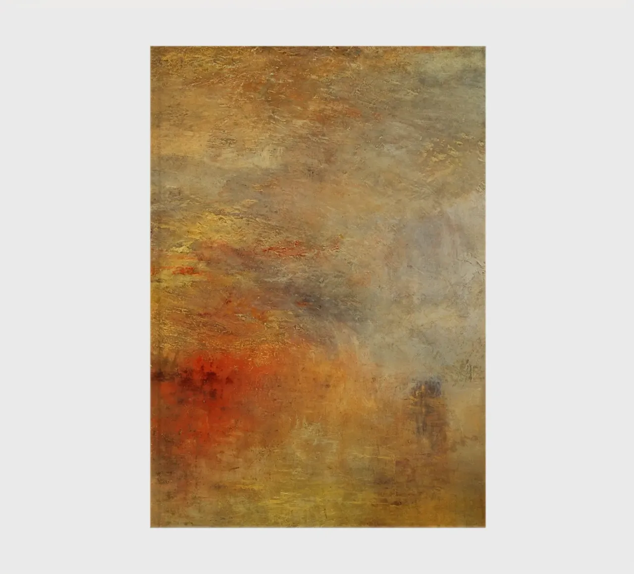 Turner - Sun Setting over a Lake notebook by ARTOTHEK