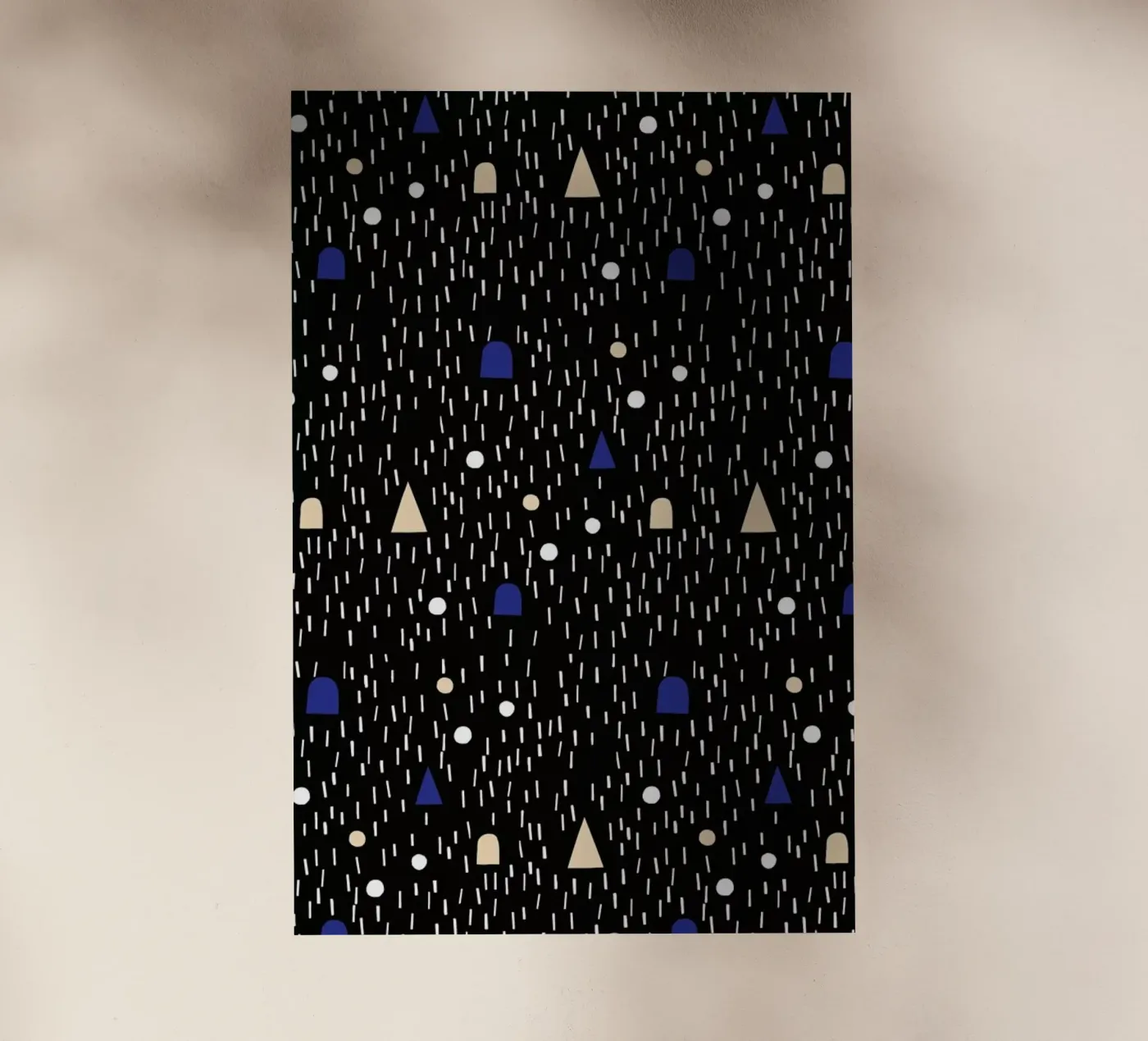 Moonscape backlit folie van Maren Gross