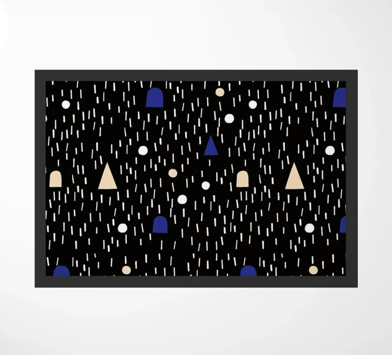 Moonscape deurmat van Maren Gross