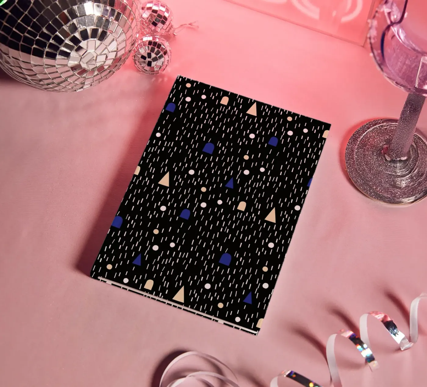 Moonscape notebook by Maren Gross