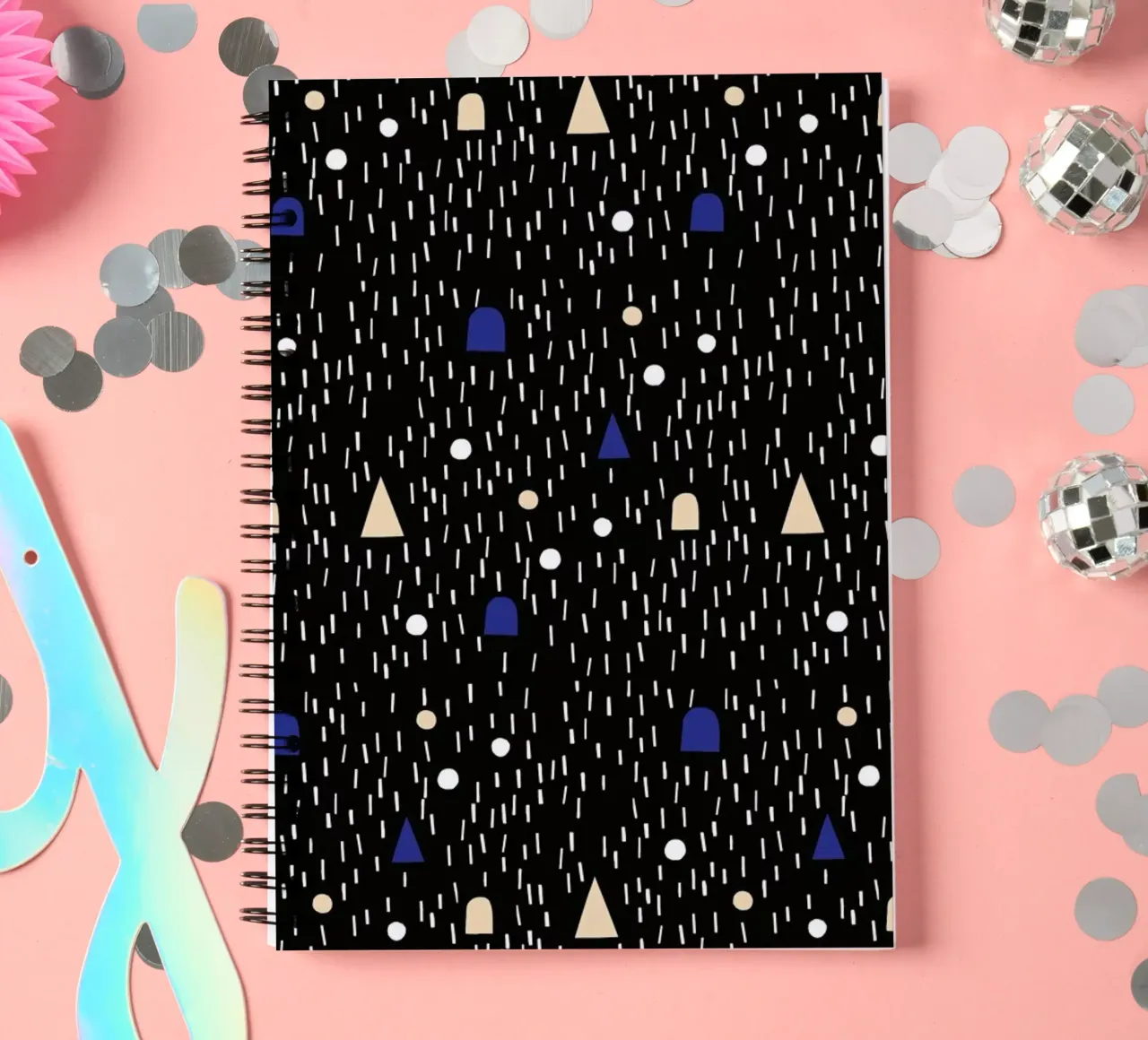 Moonscape spiral notebook by Maren Gross
