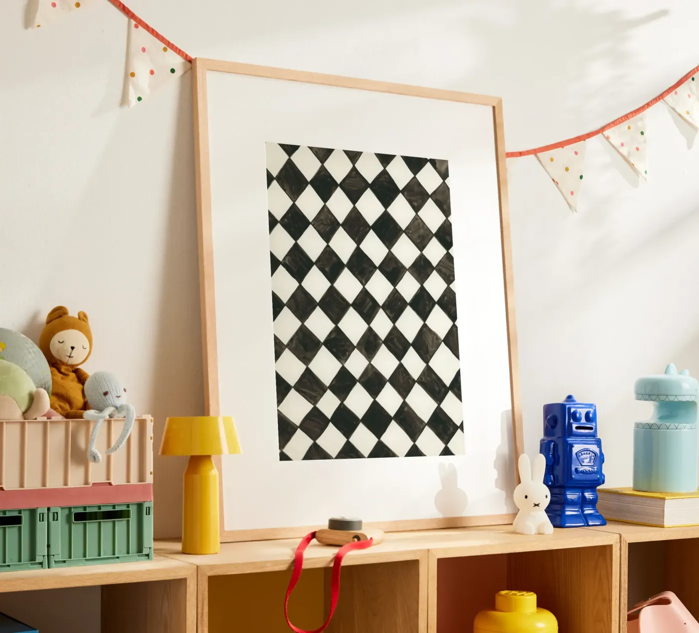 Black And White Pattern Poster von treechild