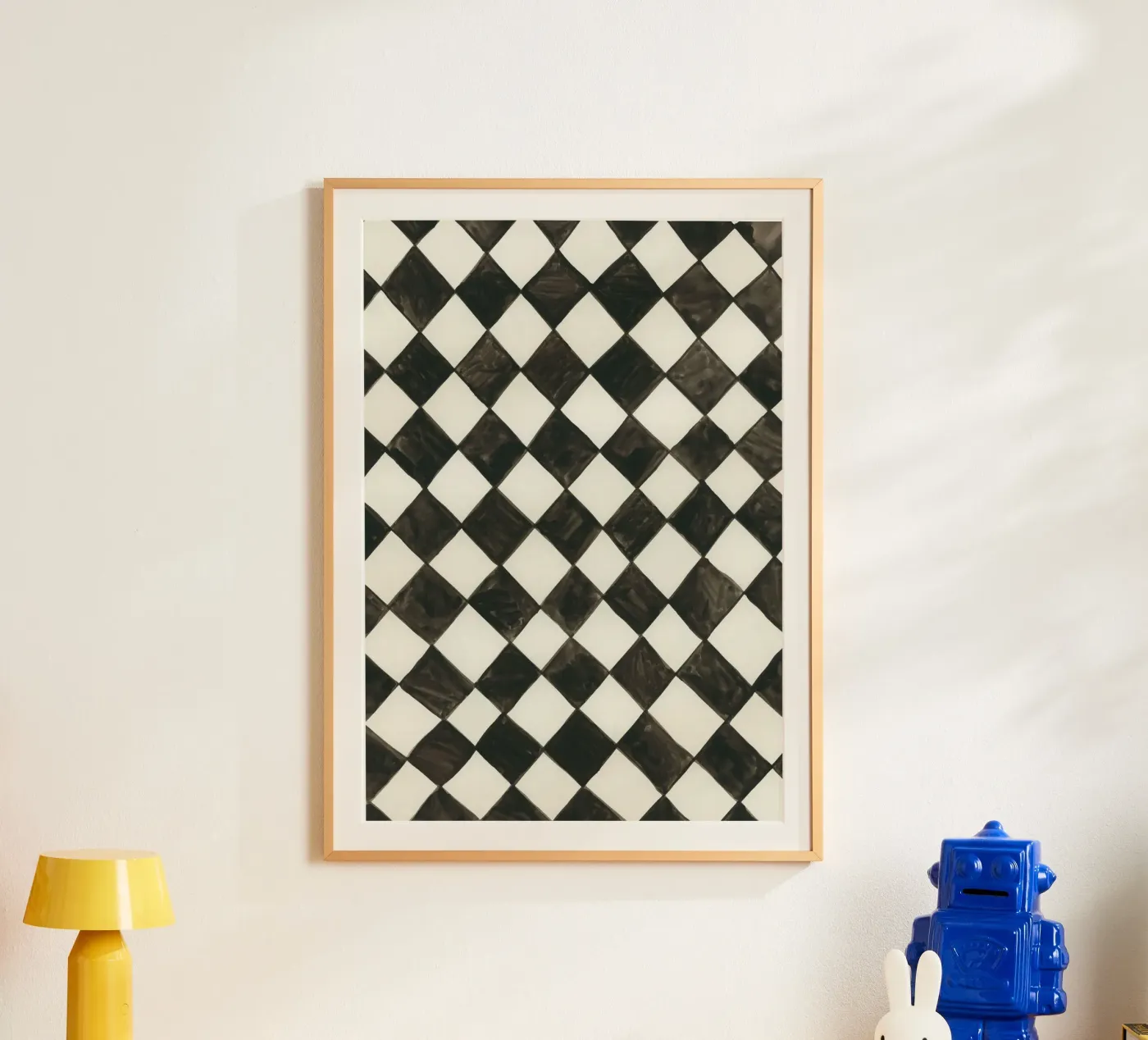 Black And White Pattern Poster von treechild