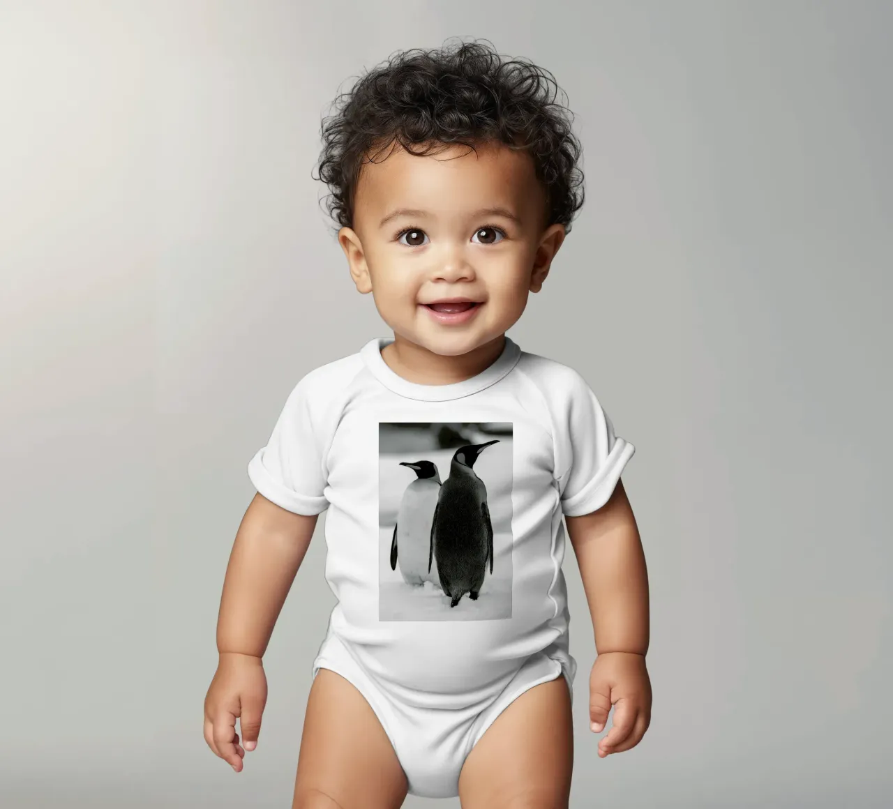 The Penguins body neonato maniche corte da Studio One