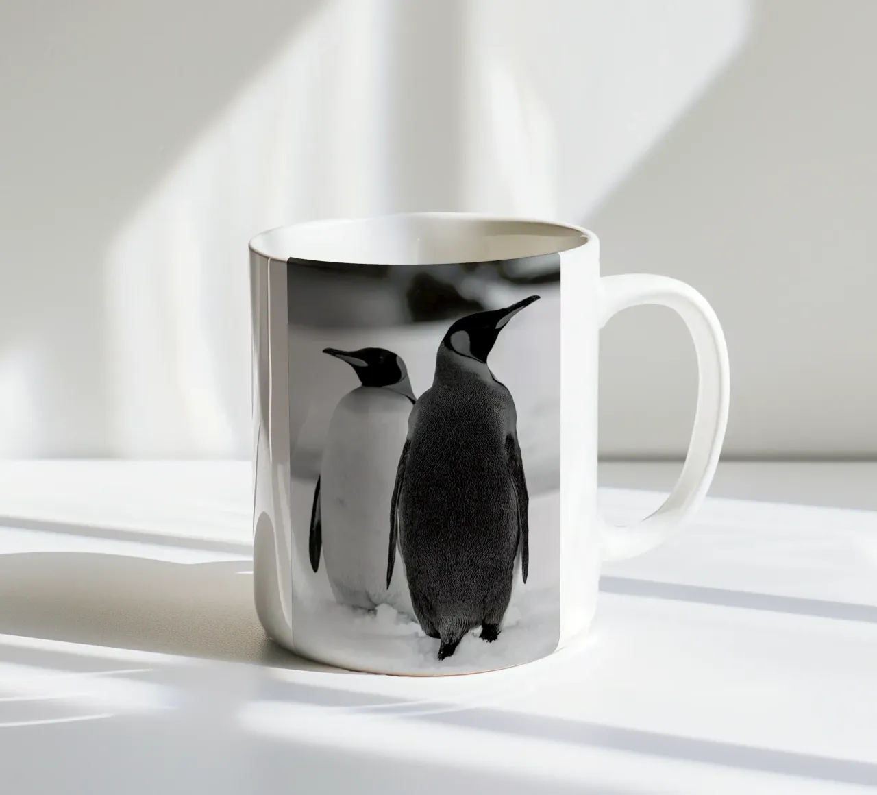 The Penguins taza de cerámica de Studio One