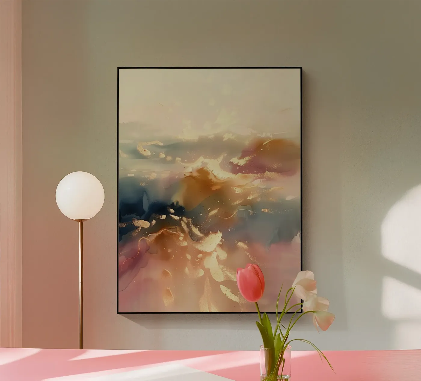 Light Spilling Through plexiglass da Hazia