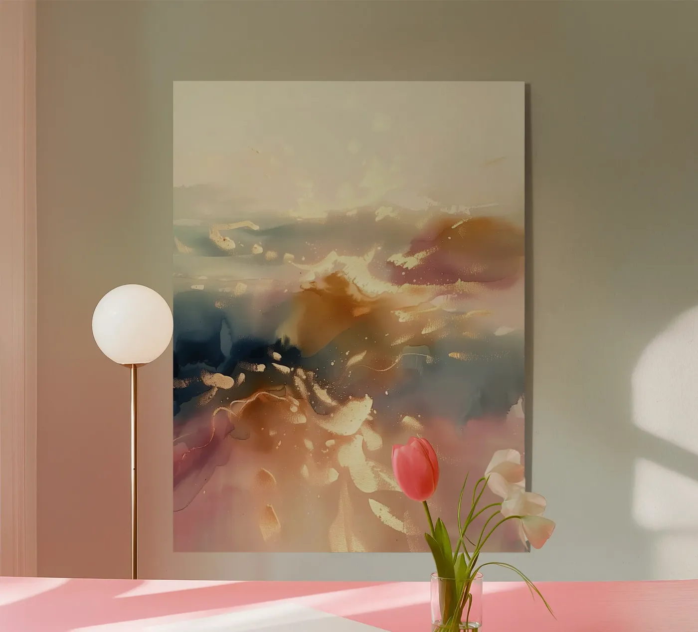 Light Spilling Through plexiglass da Hazia