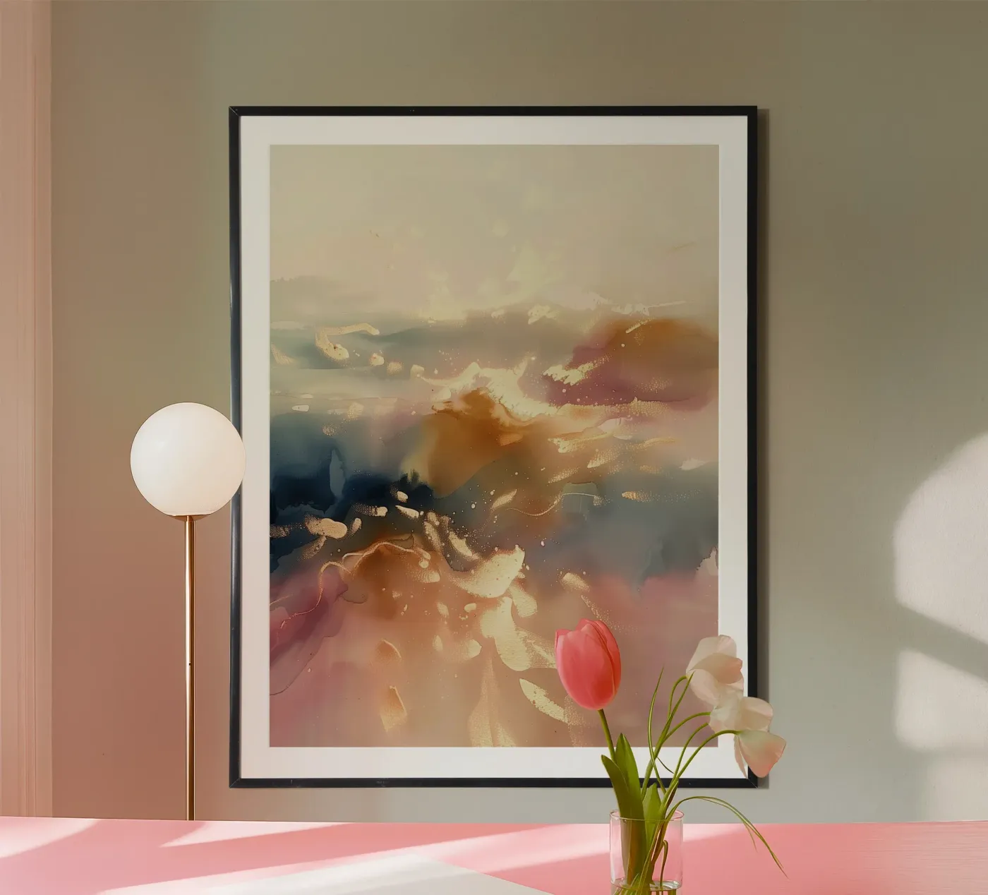 Light Spilling Through poster by Hazia