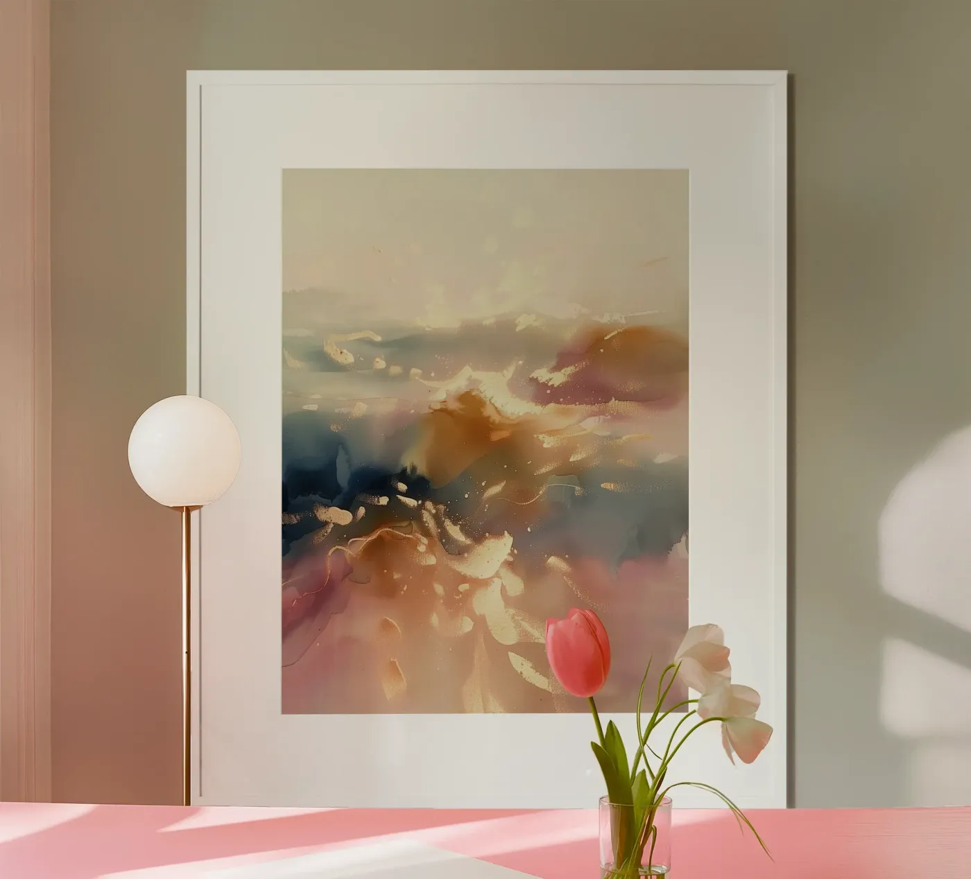 Light Spilling Through poster by Hazia