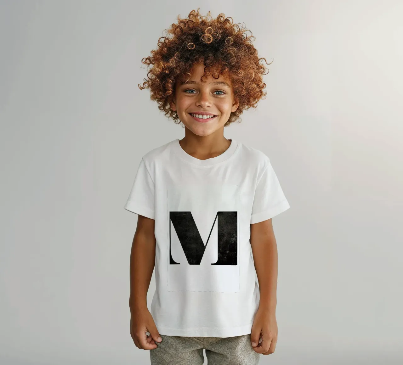 M t-shirt bambini da The Wall Shop