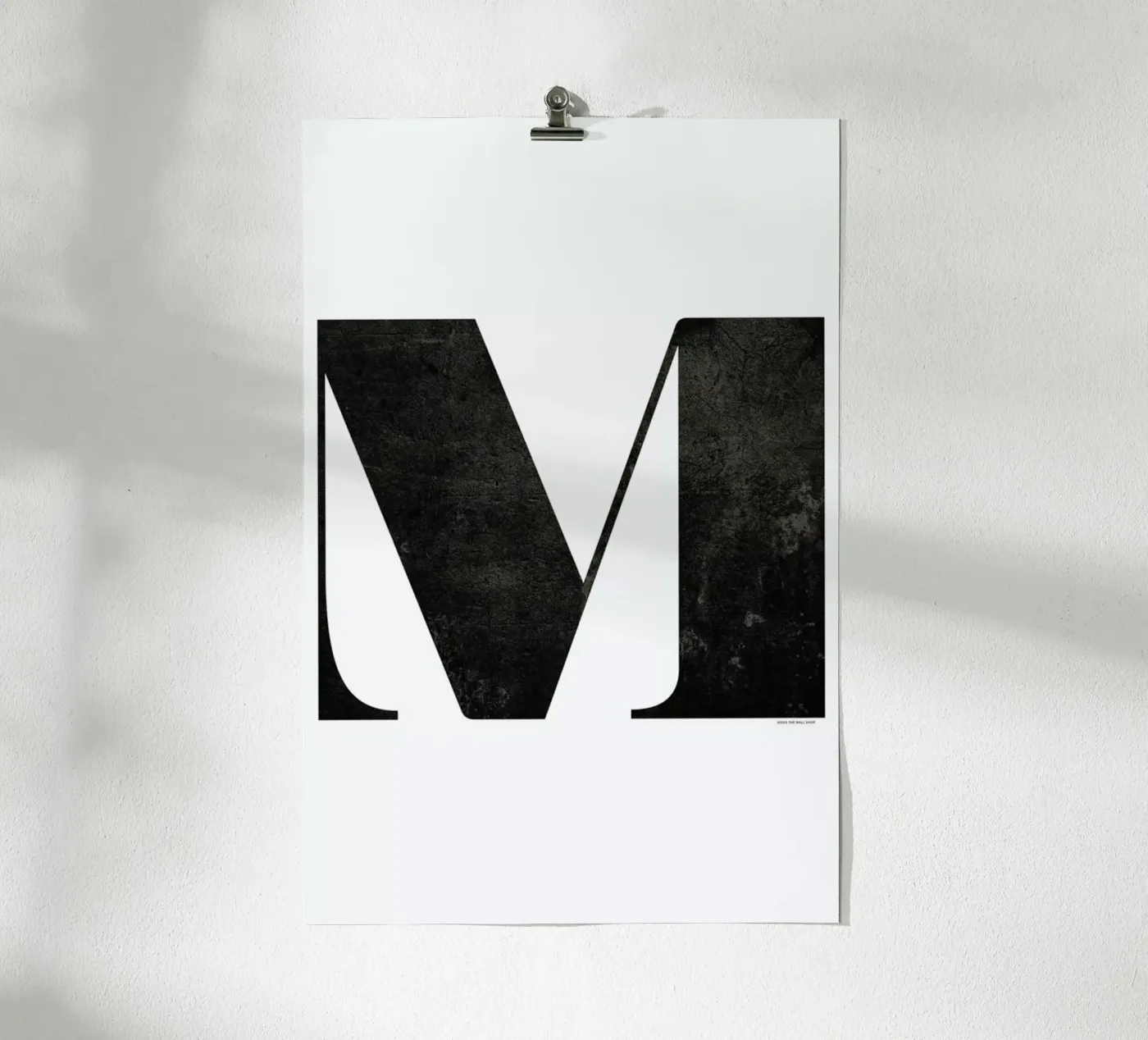M poster by The Wall Shop