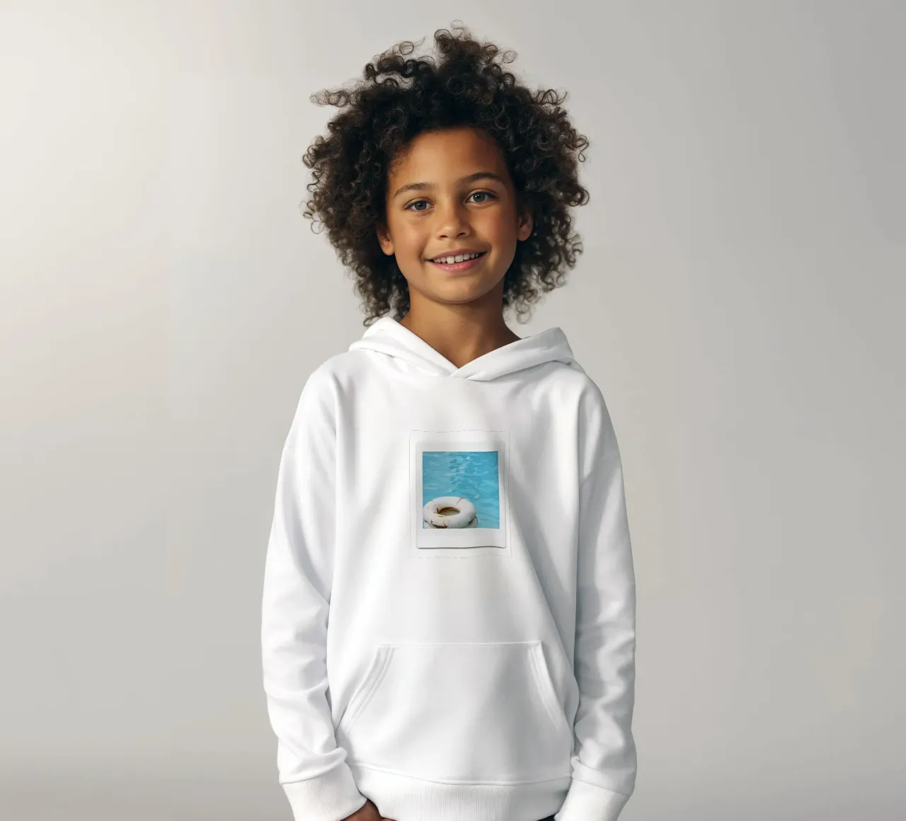 Do nut disturb felpa bambino con cappuccio da Im Rahmen