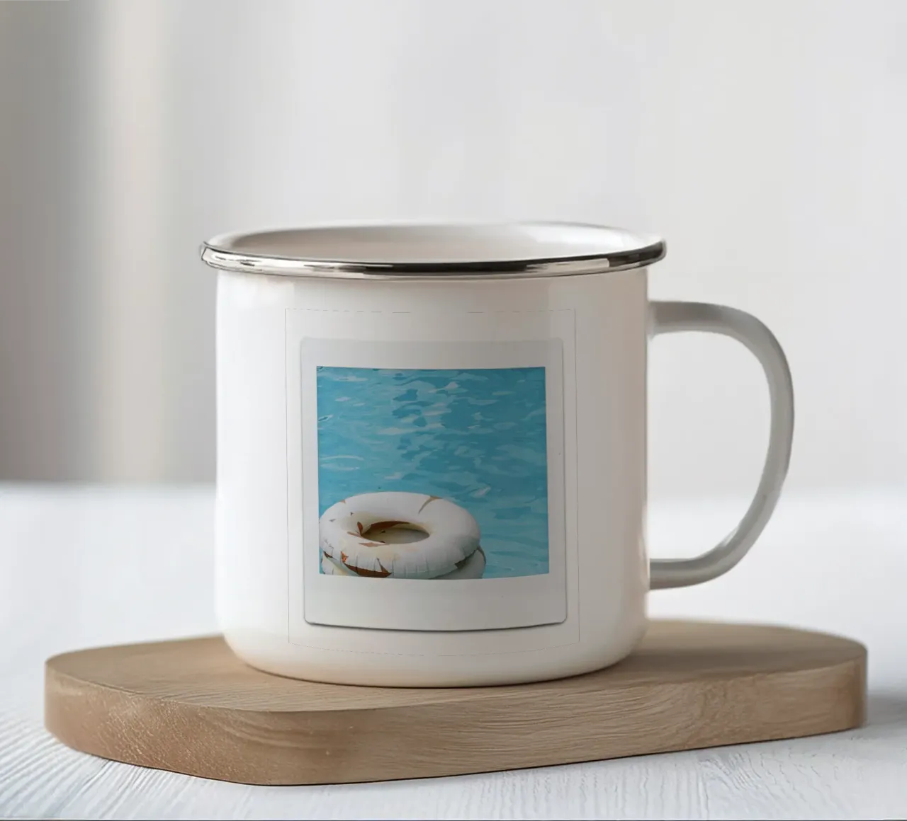 Do nut disturb tazza in smalto da Im Rahmen
