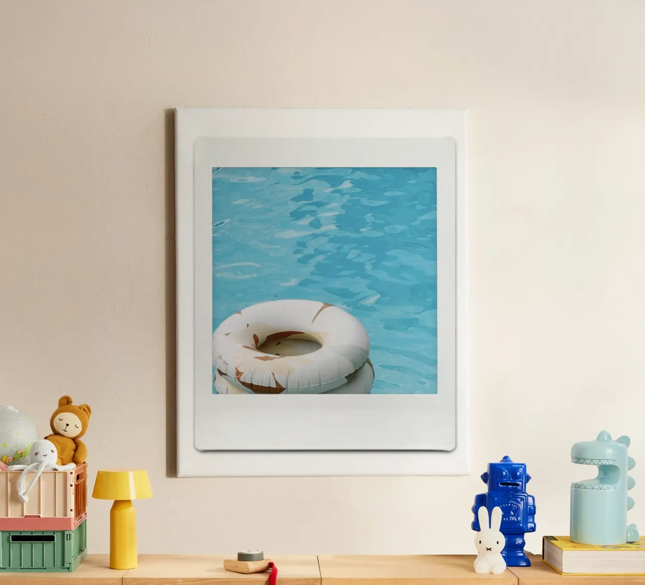 Do nut disturb canvas with Floater frame by Im Rahmen