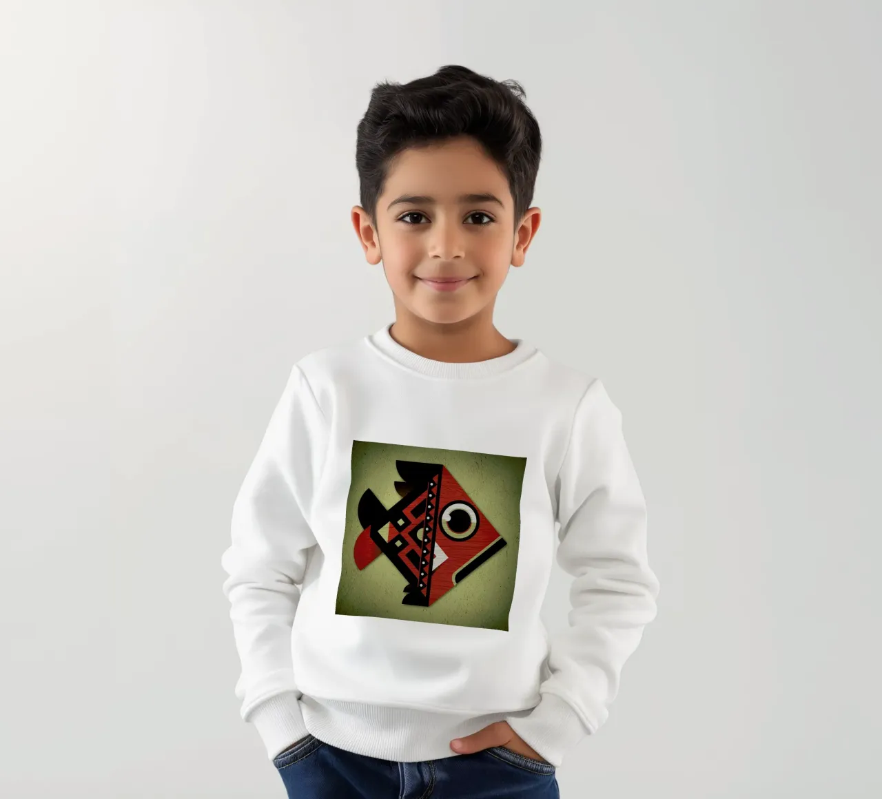 Fish felpa bambino da Oscar Odd Diodoro