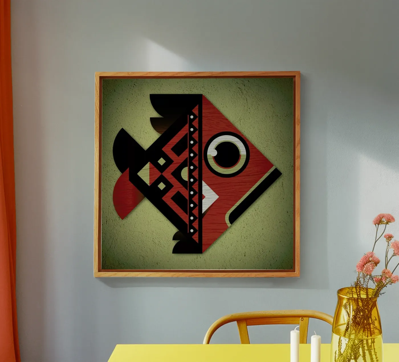 Fish plexiglass da Oscar Odd Diodoro