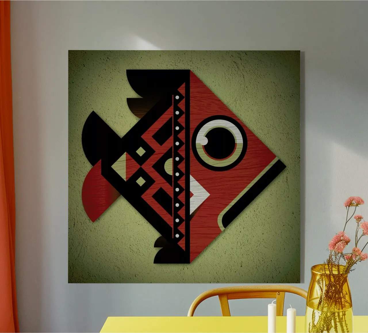 Fish plexiglass da Oscar Odd Diodoro