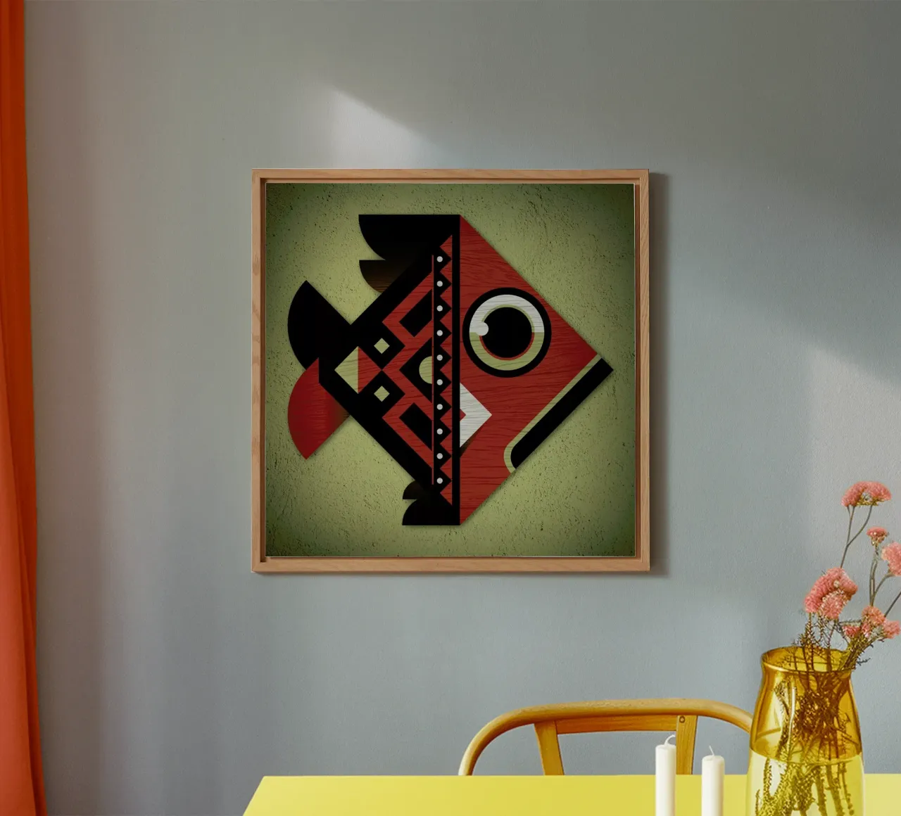 Fish forex plate by Oscar Odd Diodoro