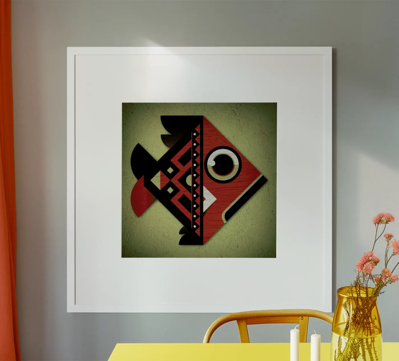 Fish poster de Oscar Odd Diodoro