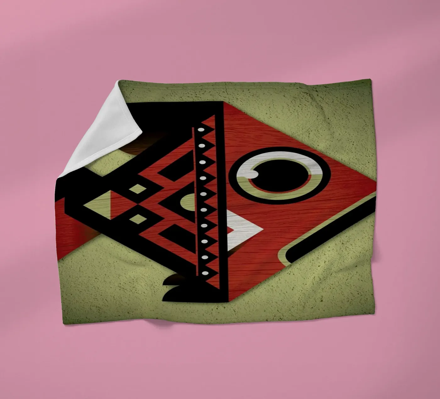 Fish fleecedeken van Oscar Odd Diodoro