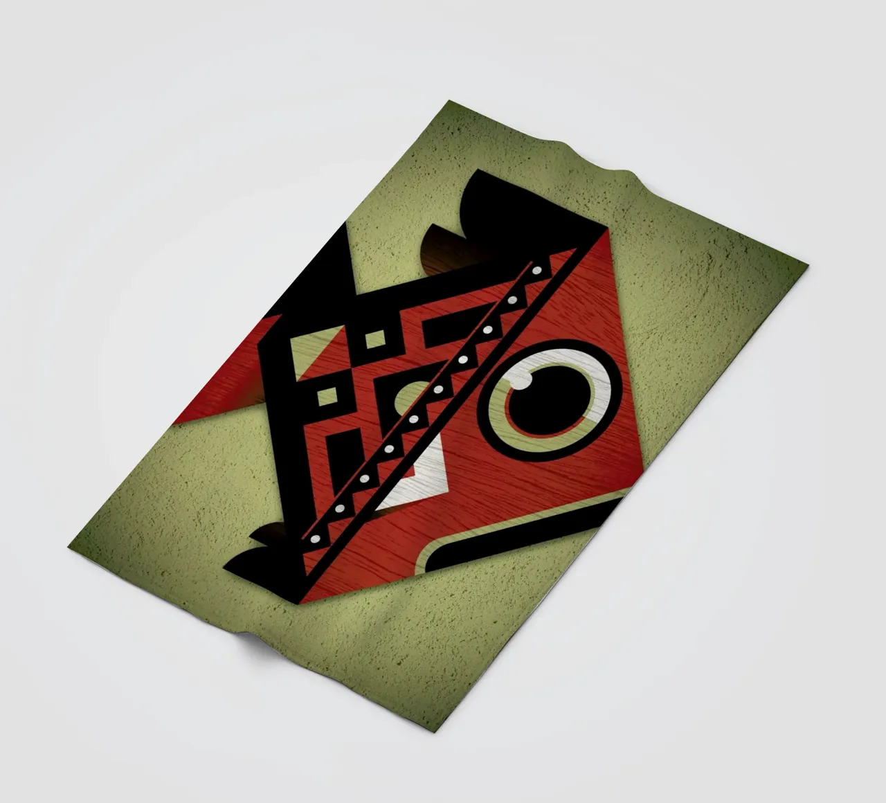 Fish Fleecedecke von Oscar Odd Diodoro