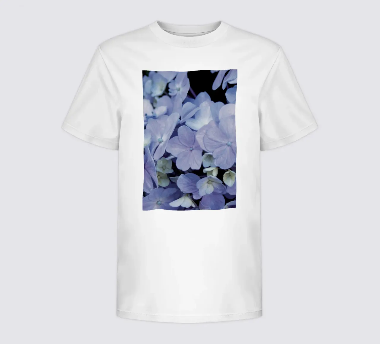 Ortensie t-shirt bambini da Neige Nature Capture