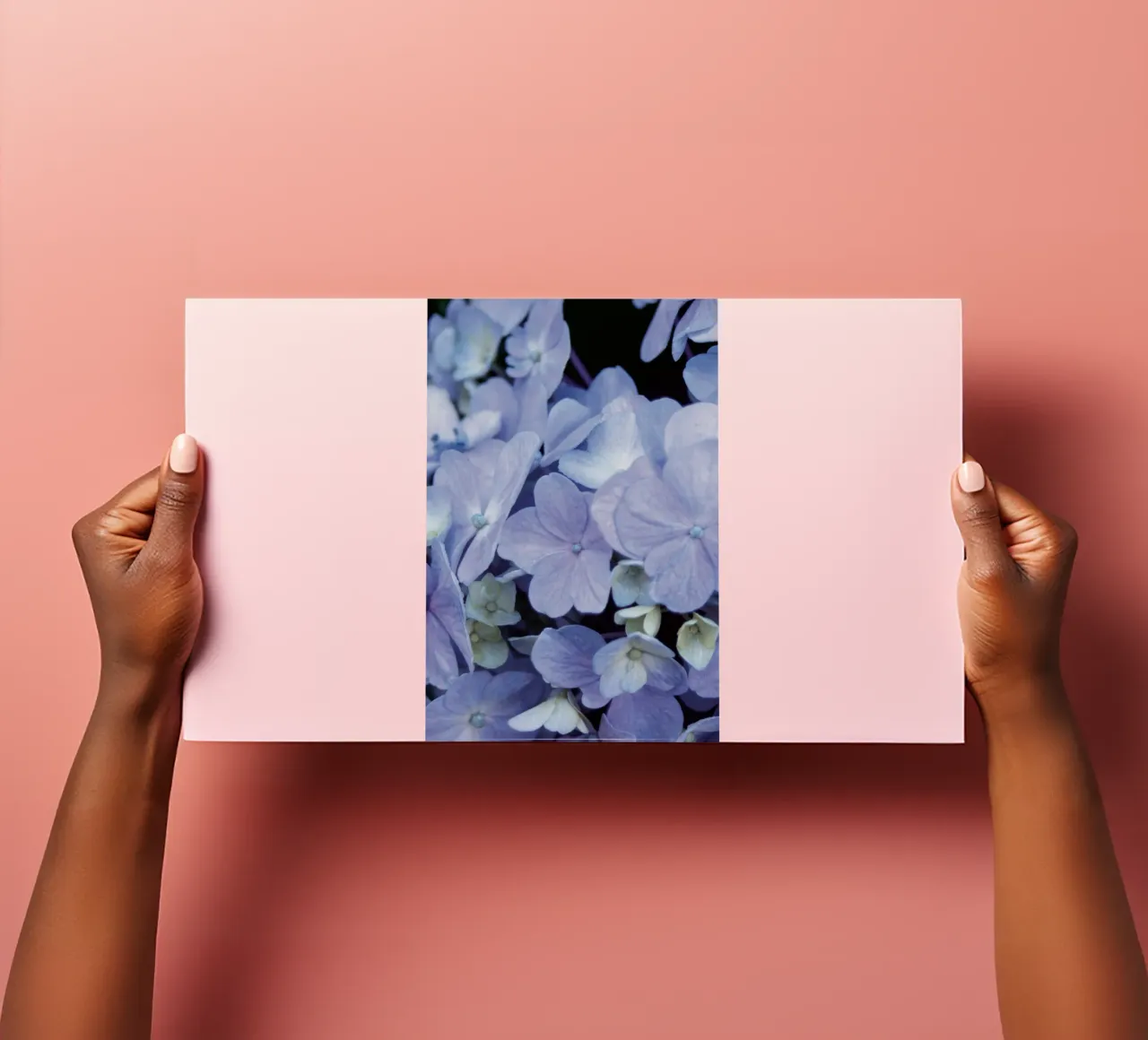 Ortensie foglio adesivo da Neige Nature Capture