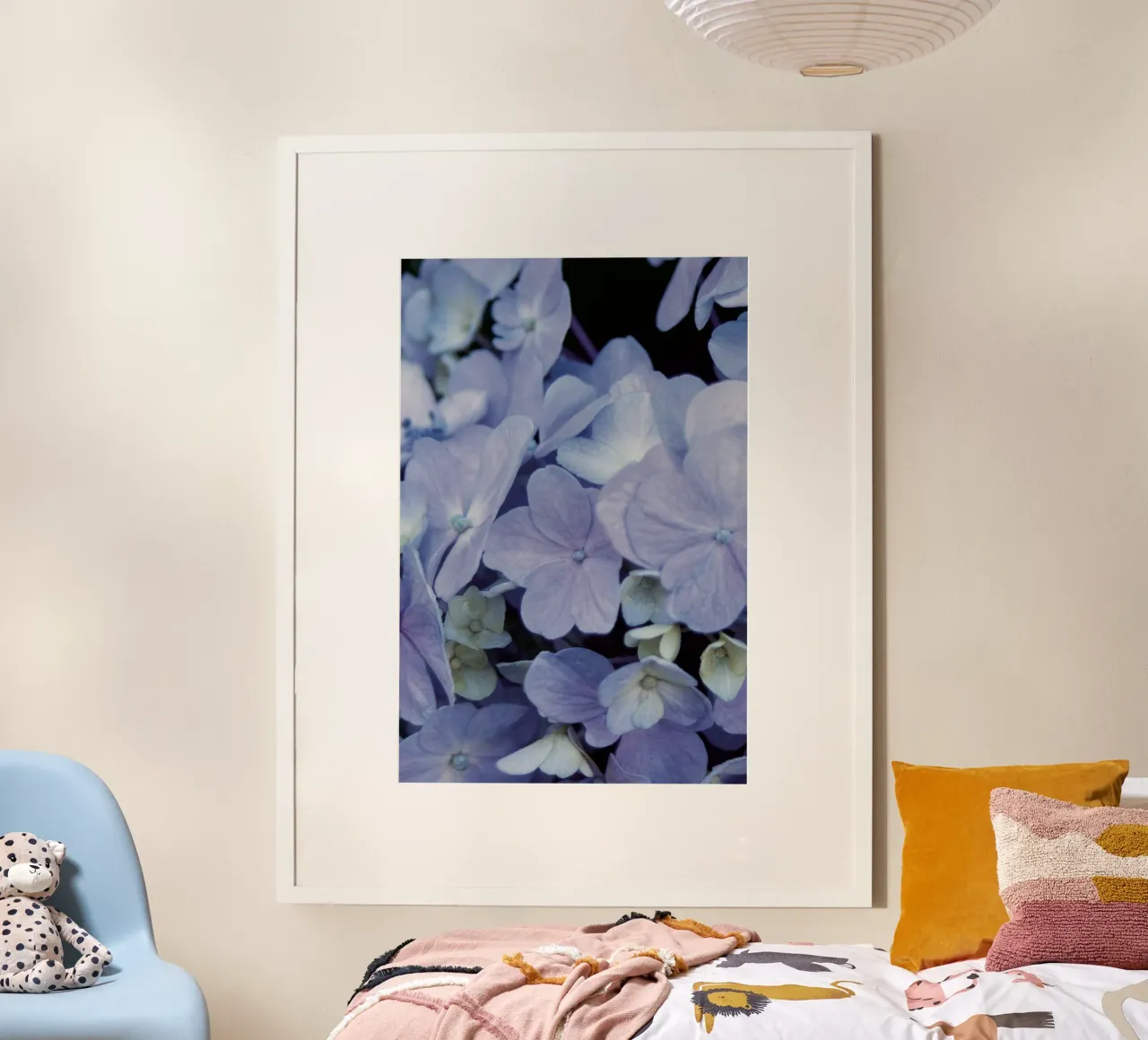 Hydrangeas poster by Neige Nature Capture