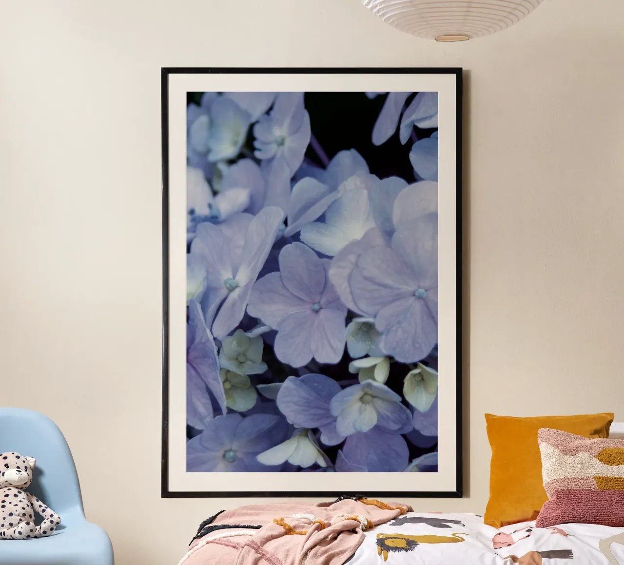 Hydrangeas poster by Neige Nature Capture