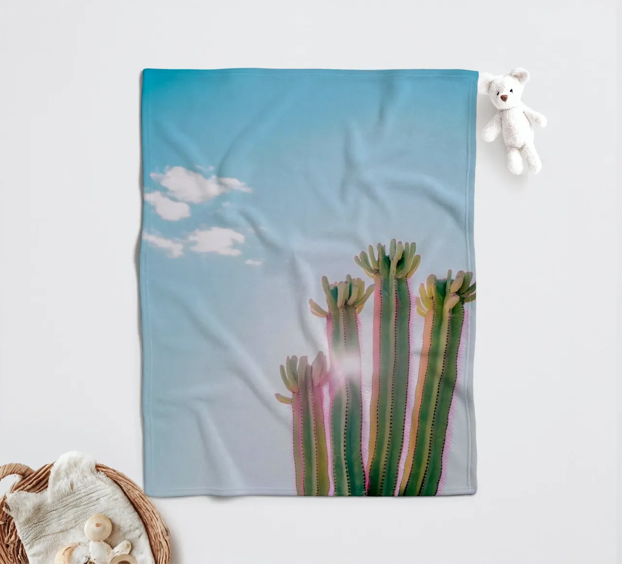 79 Fleecedecke von Pink California | Affiches & Posters