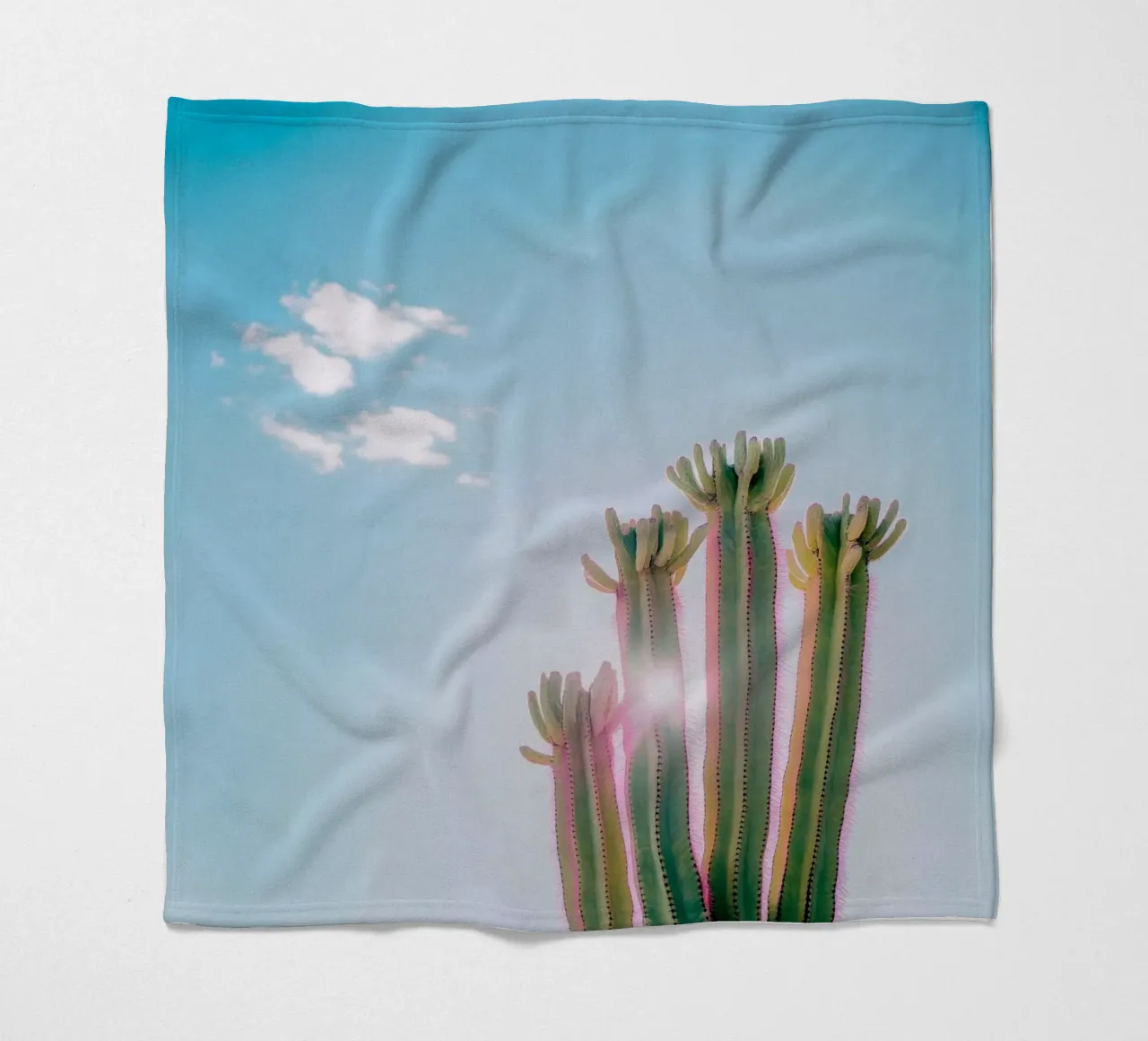 79 fleecedeken van Pink California | Affiches & Posters