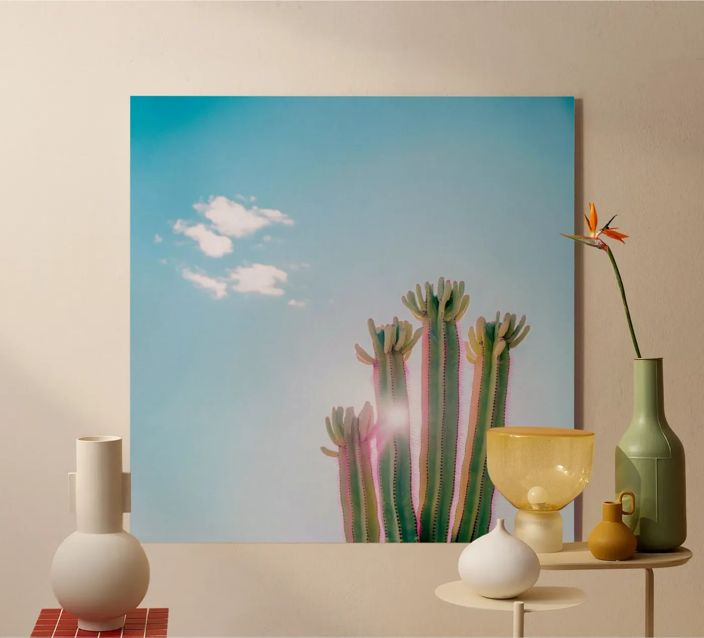 79 plexiglas de Pink California | Affiches & Posters