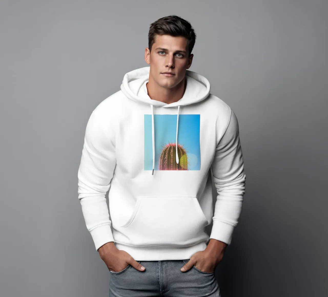80 felpa con cappuccio da Pink California | Affiches & Posters