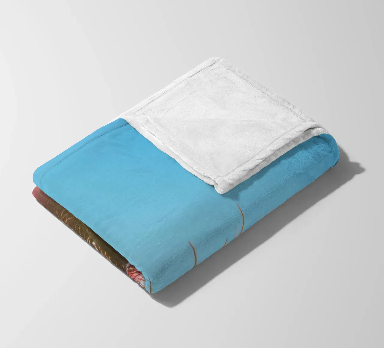 80 fleecedeken van Pink California | Affiches & Posters