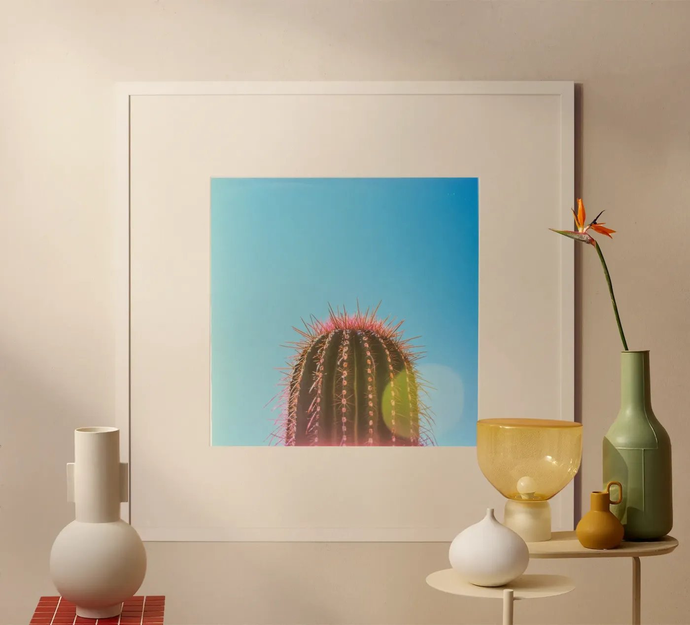80 poster van Pink California | Affiches & Posters