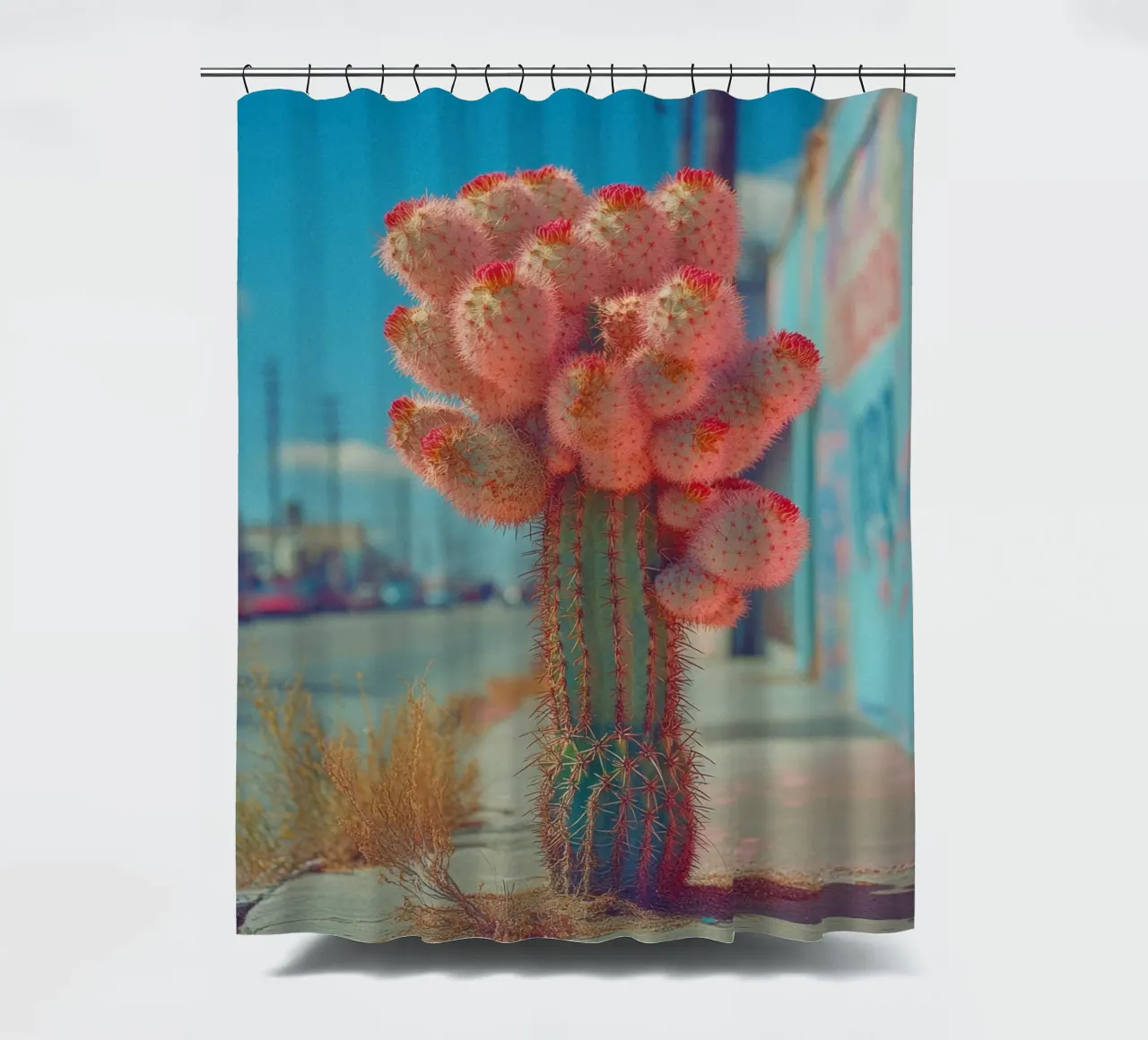 81 tenda da doccia da Pink California | Affiches & Posters