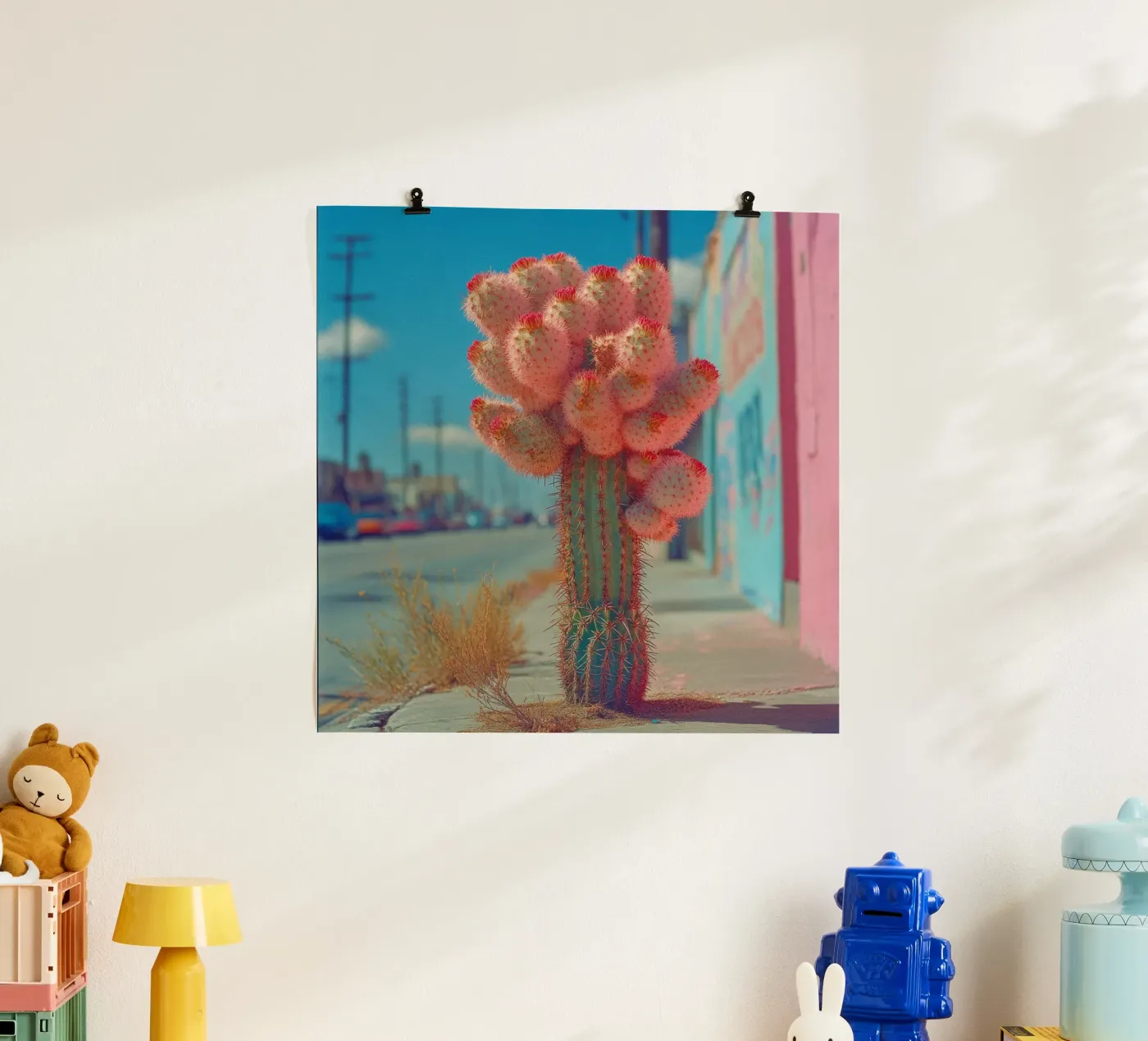 81 poster van Pink California | Affiches & Posters