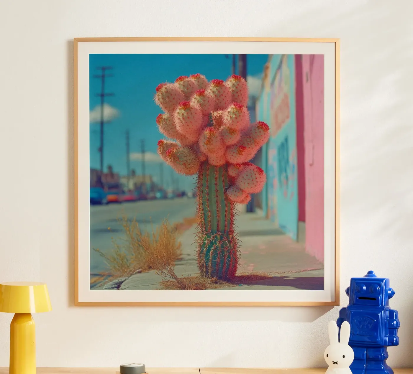 81 poster van Pink California | Affiches & Posters