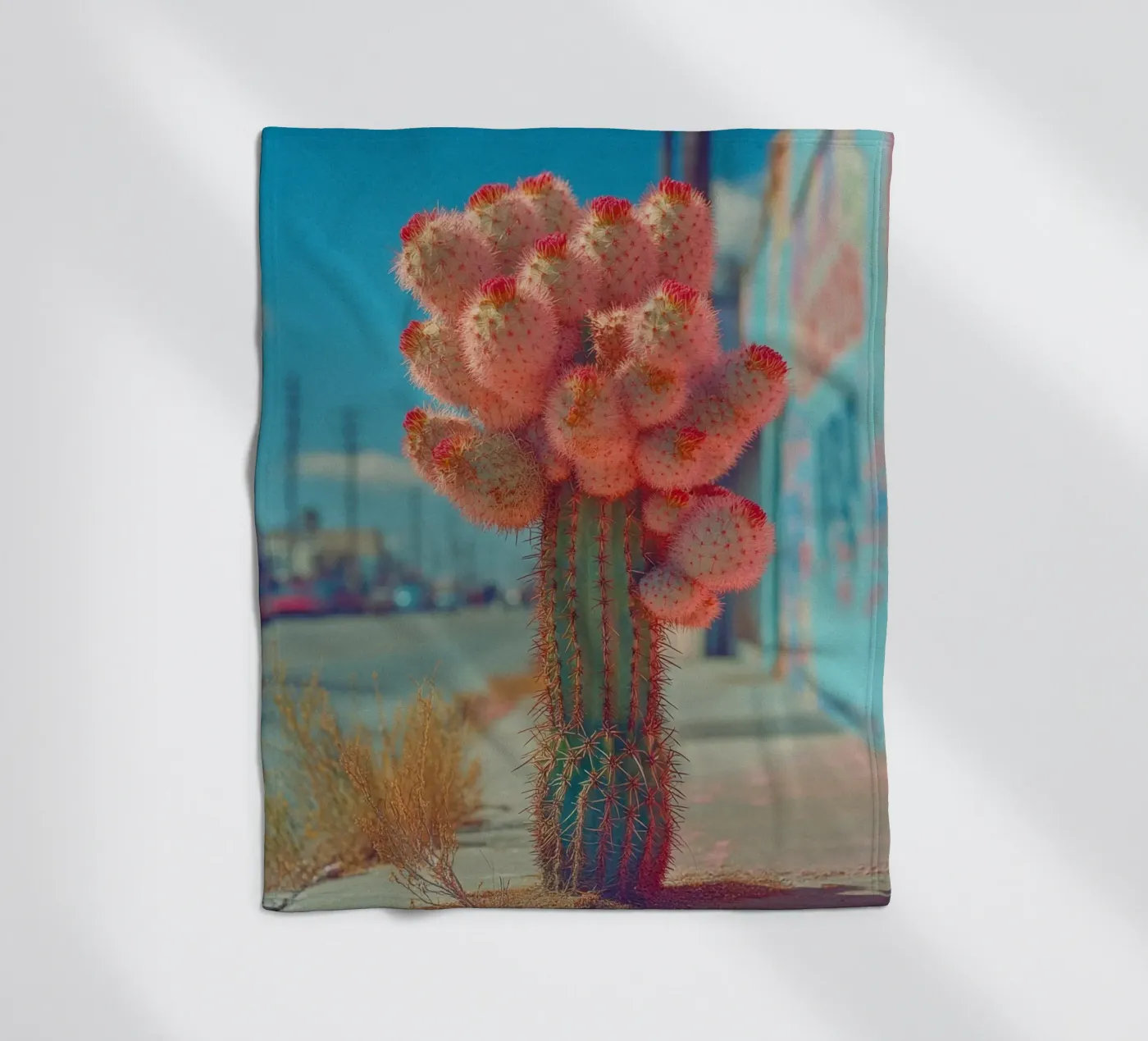 81 coperta in pile da Pink California | Affiches & Posters