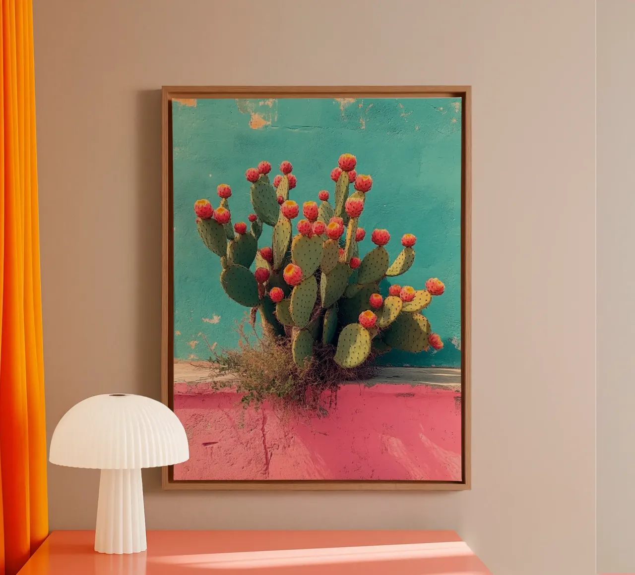 82 toile de Pink California | Affiches & Posters